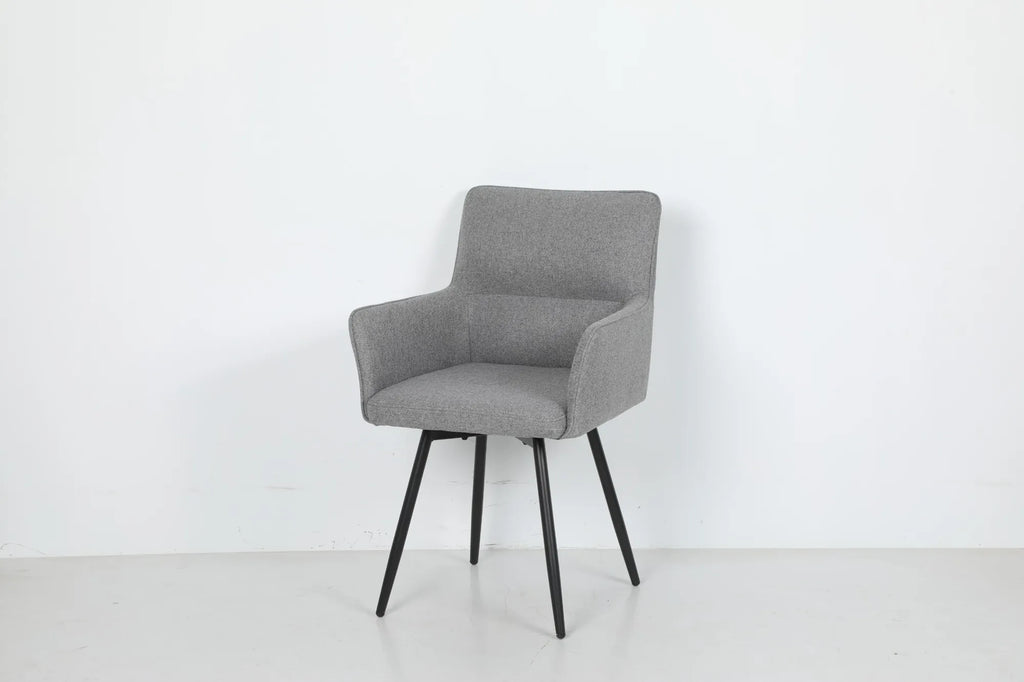 Fido Spisestol – 180° Roterbar med Davis Barrel-stoff
