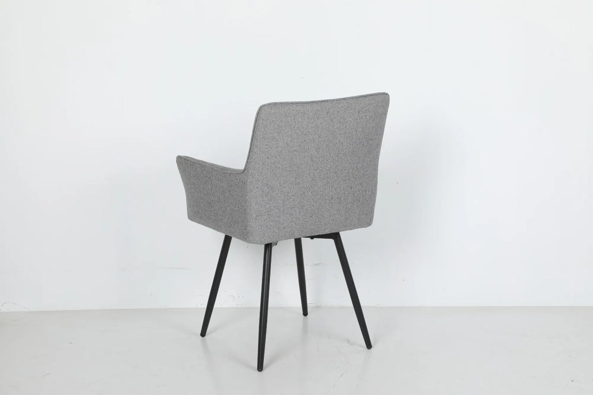 Fido Spisestol – 180° Roterbar med Davis Barrel-stoff